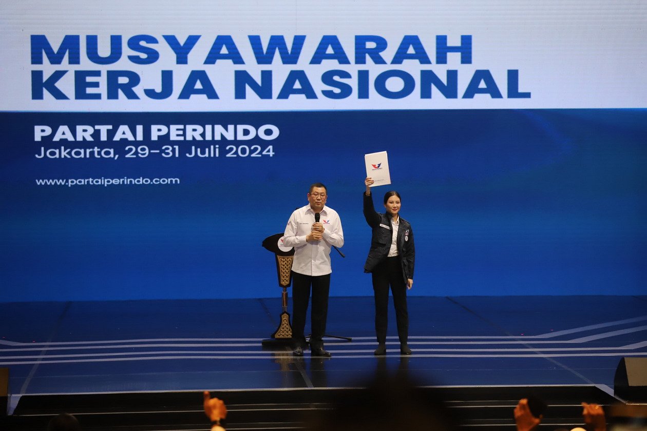 Angela Tanoesoedibjo Terima Mandat Sebagai Ketua Umum Perindo