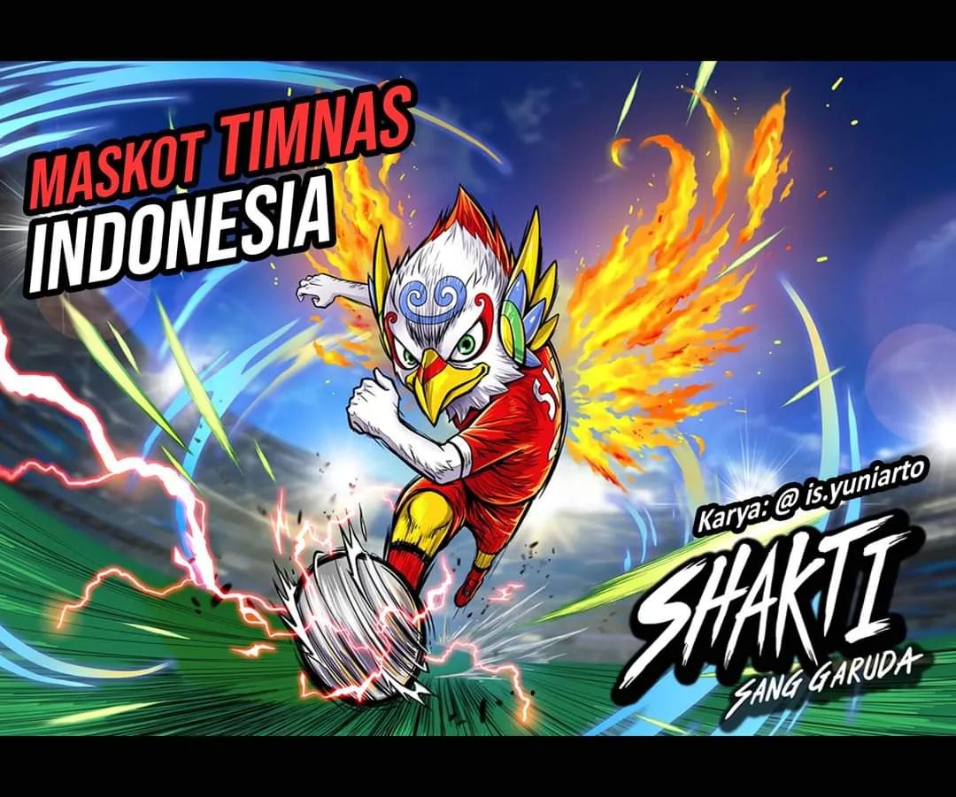 Filosofi Shakti Sang Garuda, Maskot Timnas Indonesia