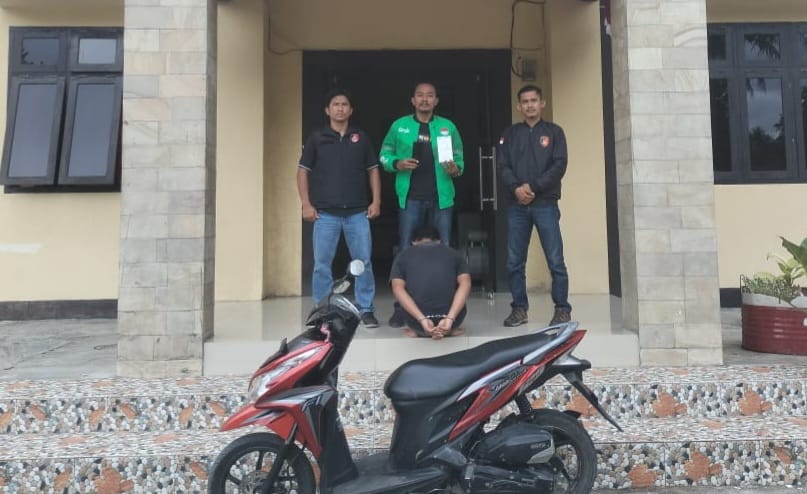 Usai Sikat Motor dan Handphone Milik Warga Dadisari, YS Dibekuk Aparat Polsek Wonosobo