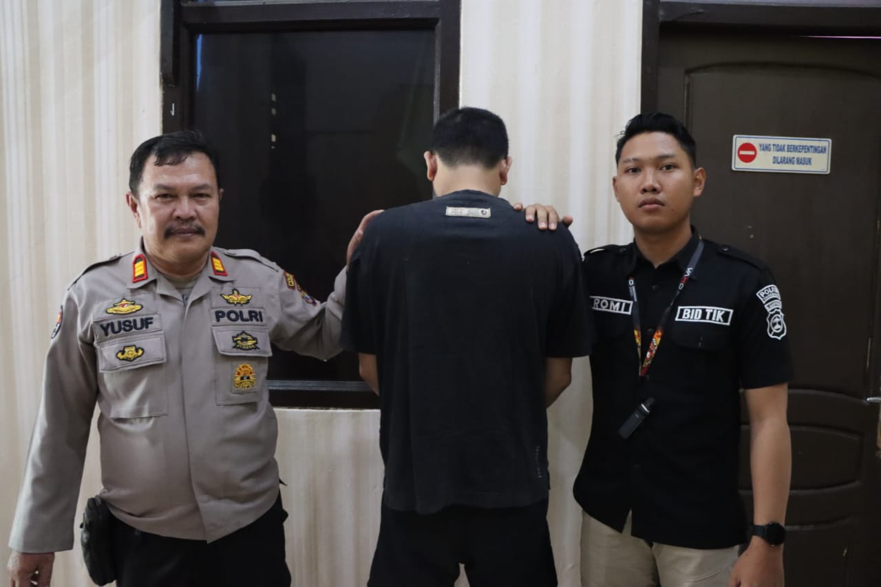 Pasal Sabu, Warga Pekon Karang Agung Ditangkap Satresnarkoba Polres Tanggamus