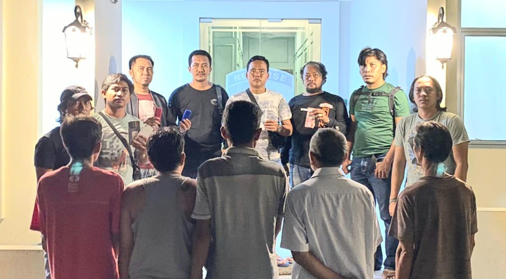Terjerat Togel Online, 5 Warga Pekon Sinar Saudara Diamankan Aparat