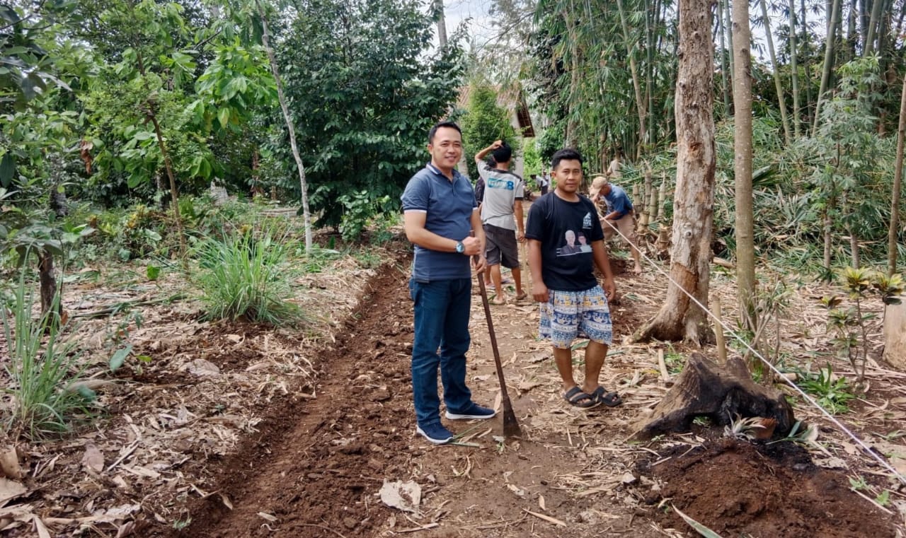 Peduli Masyarakat, Kepala SPKT Polsek Talang Padang Hibahkan Tanah Pribadi
