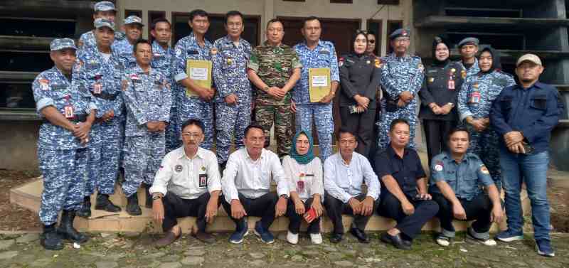 Panglima Mirza dan Kepala Pekon Kagungan Terima Mandat Sebagai Pengurus FKBN Tanggamus