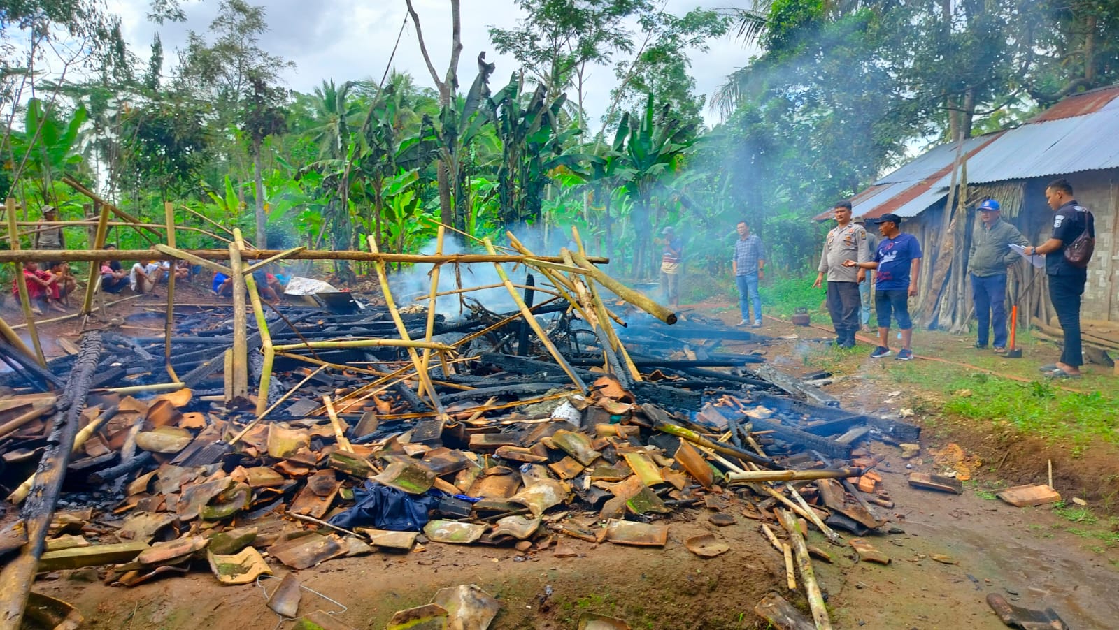 Rumah di Gunung Alip Hangus Terbakar, Ini Penjelasan Kapolsek Talang Padang