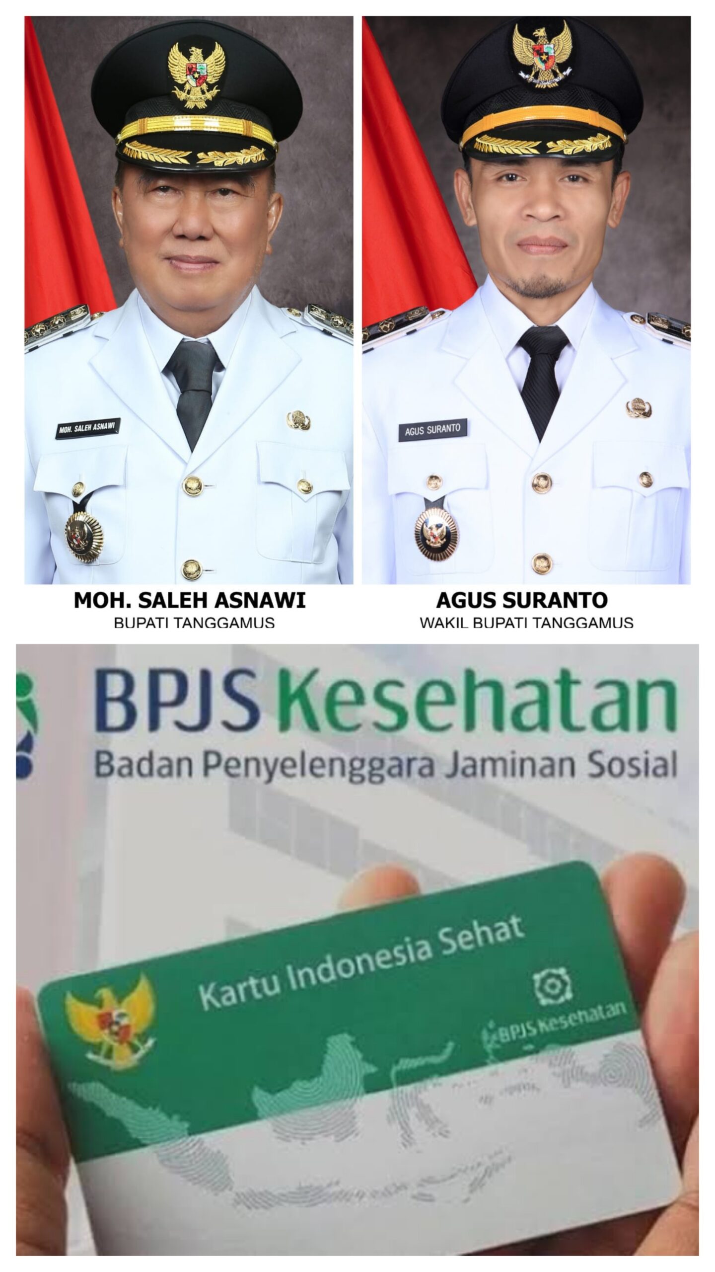 Bupati Tanggamus Aktifkan Kartu BPJS Kesehatan Seluruh Masyarakat Tanggamus!