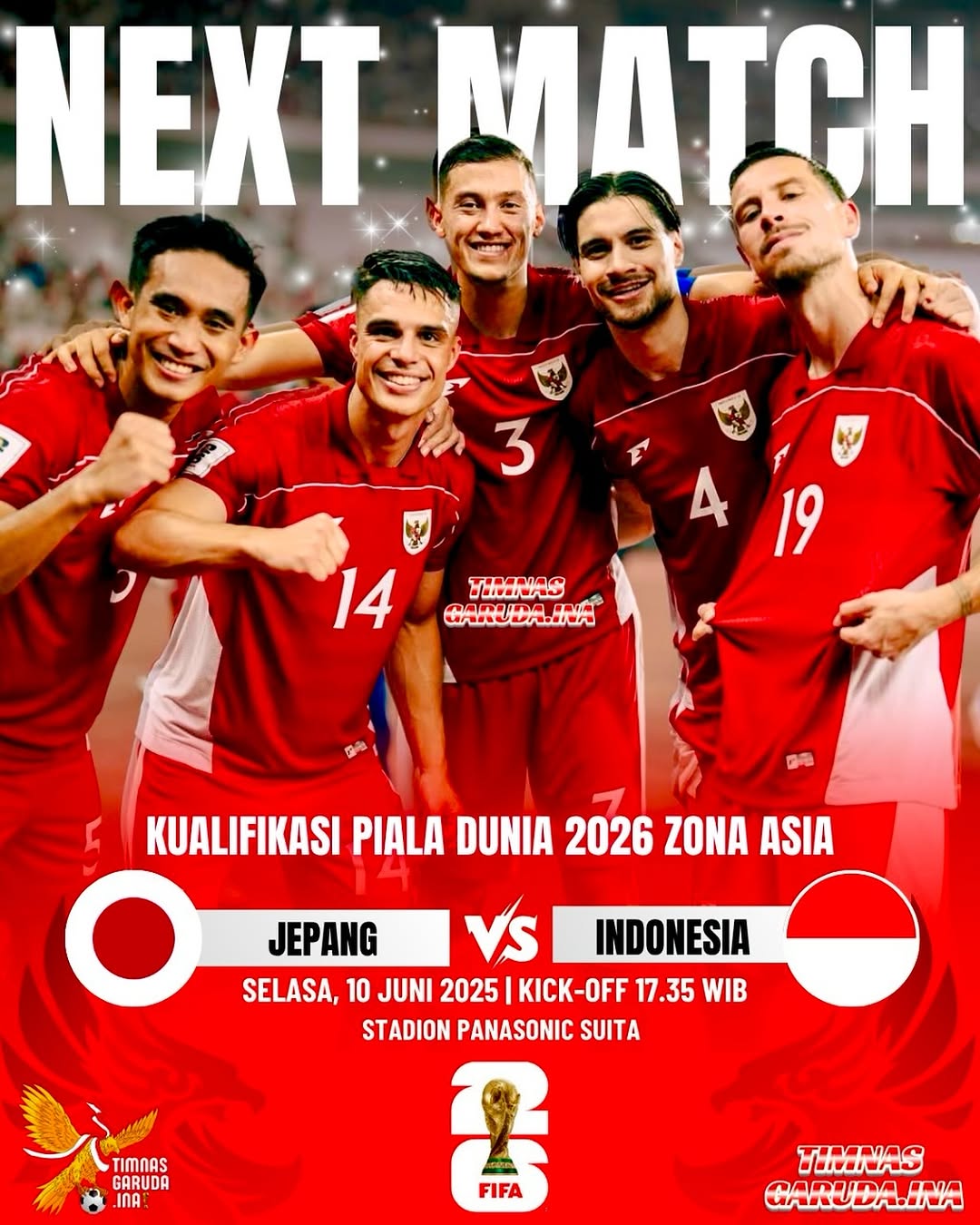Ketua DPRD Tanggamus Optimis Timnas Indonesia Menang Lawan Skuad Samurai Biru di Jepang