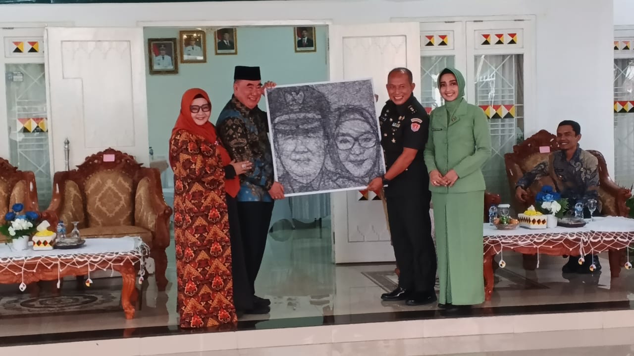 Pemkab Tanggamus dan Forkopimda Gelar Perpisahan Letkol Vicky Heru Harsanto