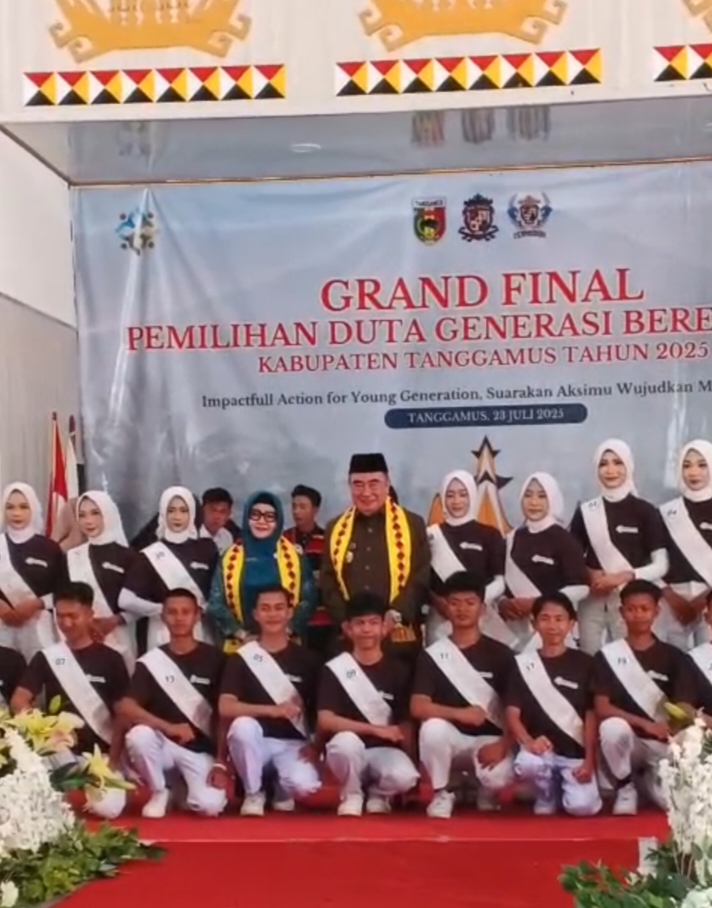Bupati Tanggamus Hadiri Grand Final Duta Genre 2025