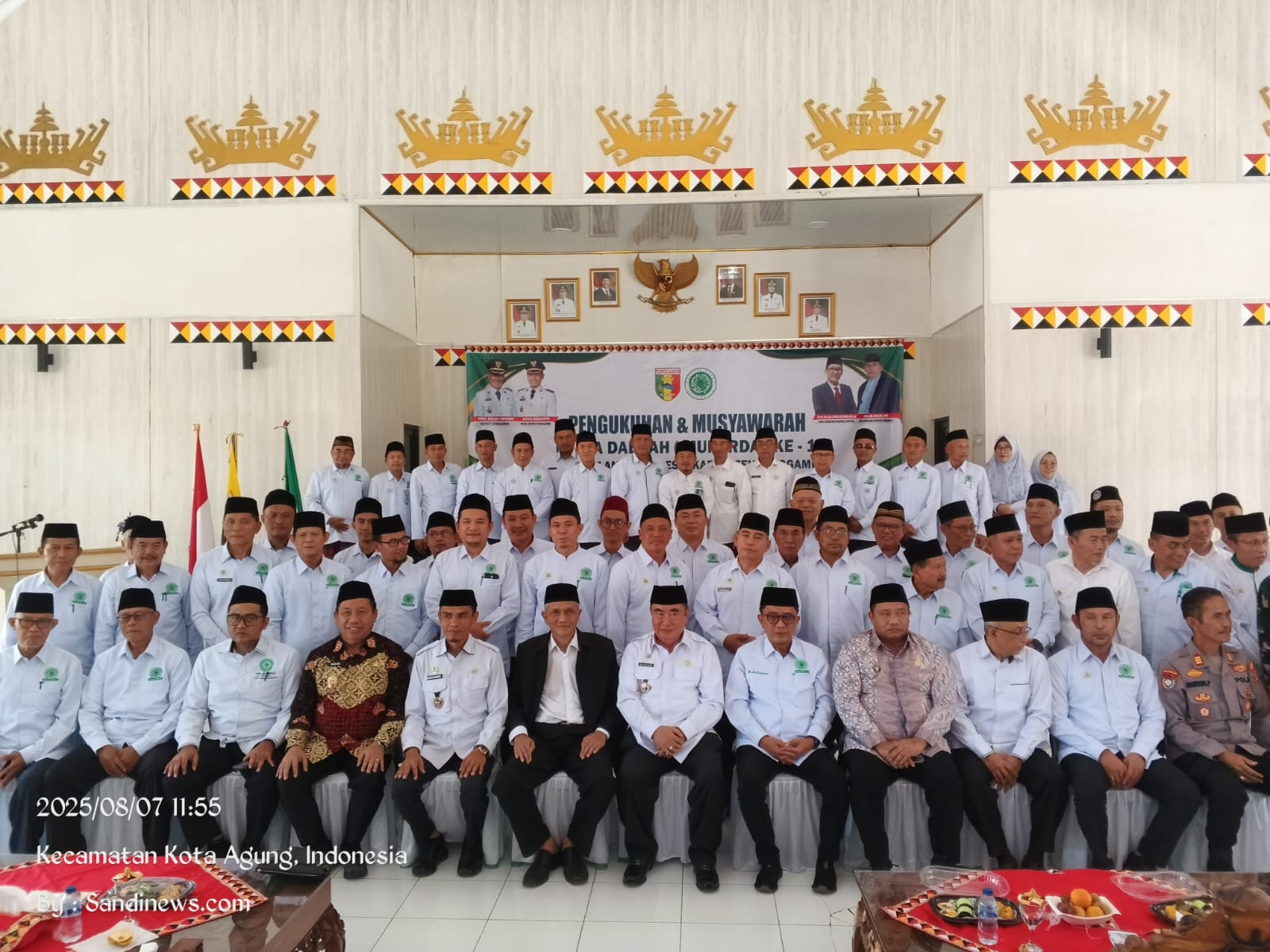 Muskerda MUI Tanggamus Ke 1 : KH Rais RS Resmi Jabat Ketua MUI Tanggamus