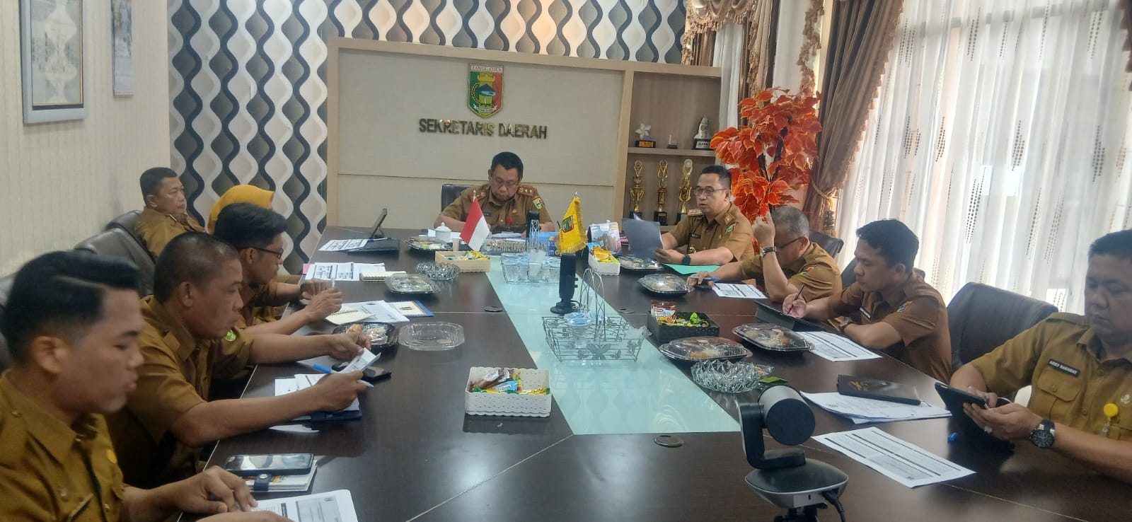 Bahas SE MenPAN-RB, Pemkab Tanggamus Gelar Rapat Lintas OPD