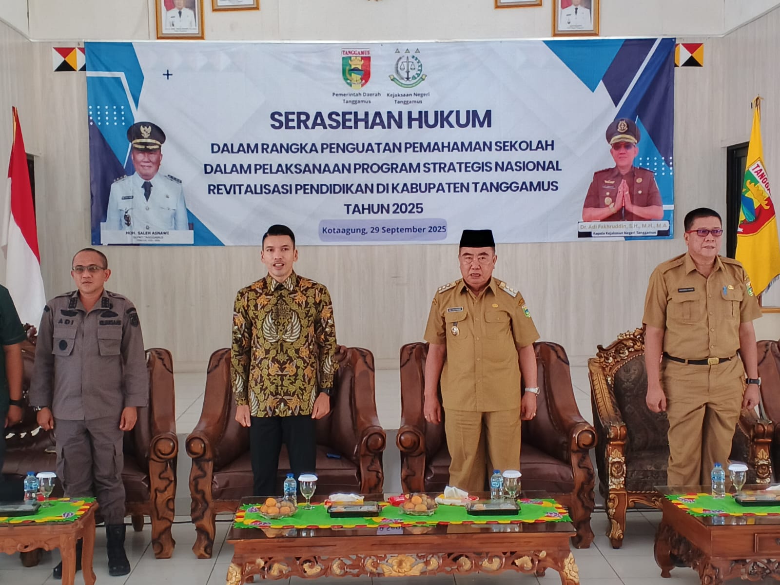 Kejari Tanggamus Kawal Proyek Strategis Nasional Revitalisasi Pendidikan