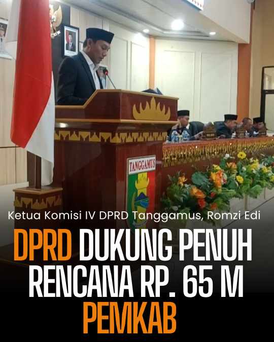 DPRD Tanggamus Dukung Penuh Rencana Pemkab Berutang ke PT Bank Lampung