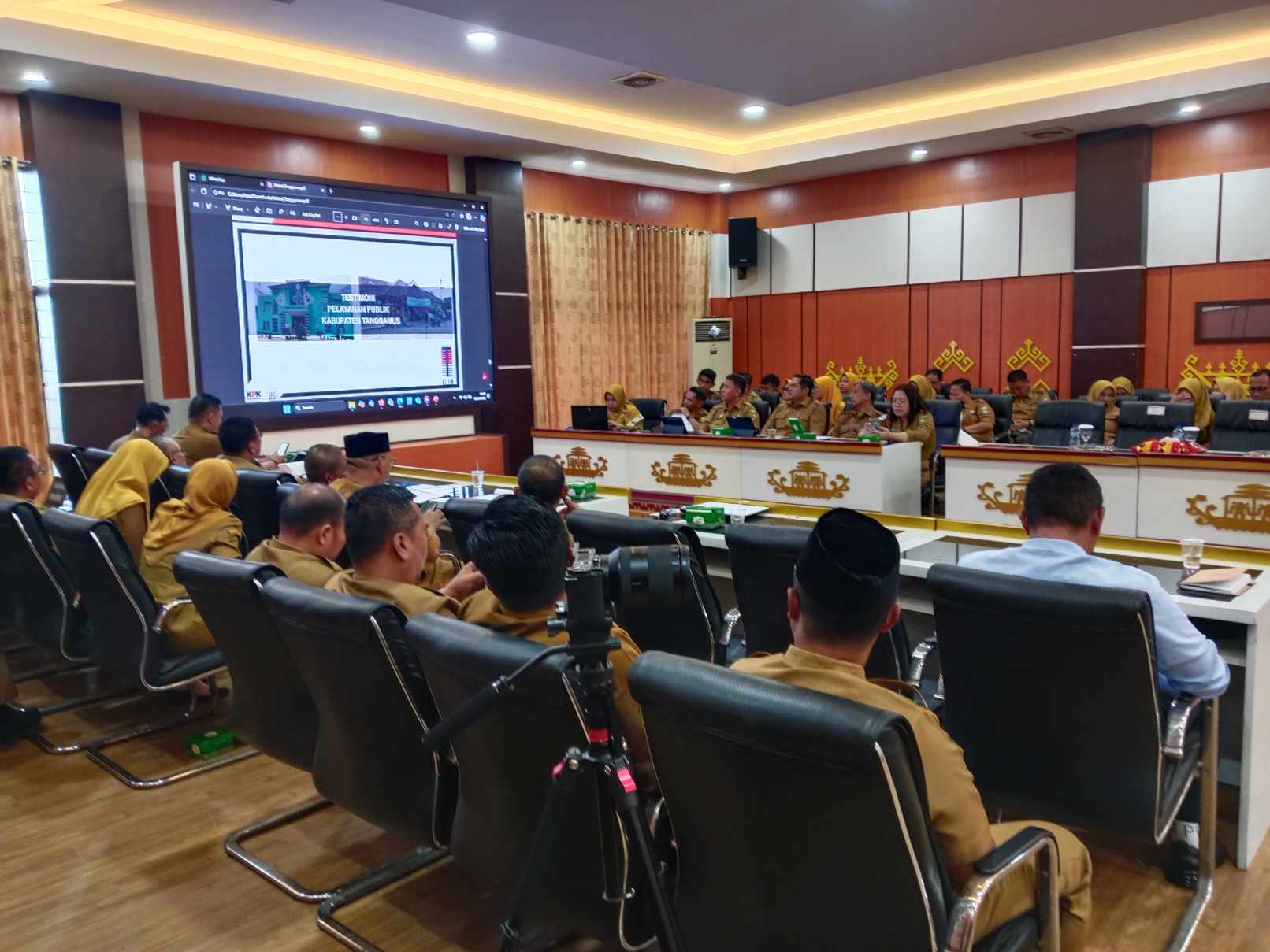 KPK Gelar Rakor Pemberantasan Korupsi Terintegrasi di Pemkab Tanggamus