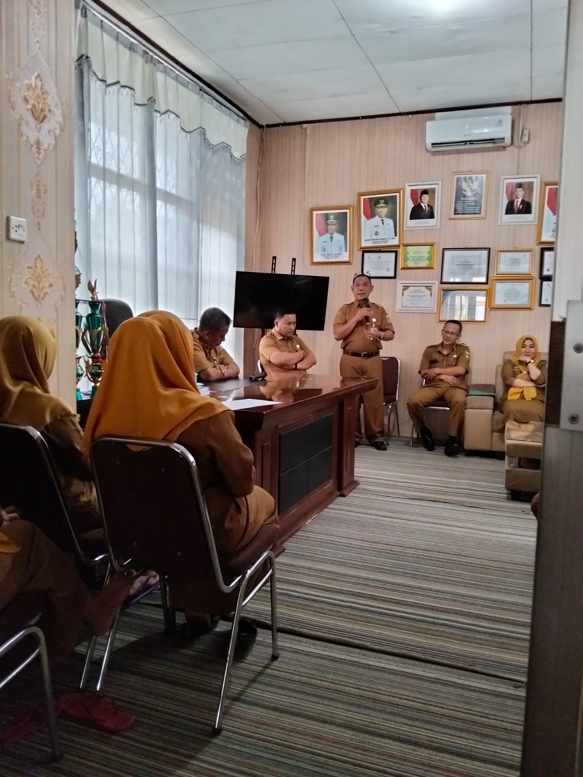 Sertijab Sekretaris Diskominfo Tanggamus, Roslan : Sudah Tulisan Saya di Lauhul Mahfuz