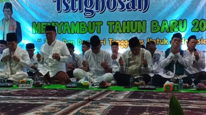 Sambut Tahun Baru 2026, Pemkab Tanggamus Gelar Istighosah dan Doa Bersama