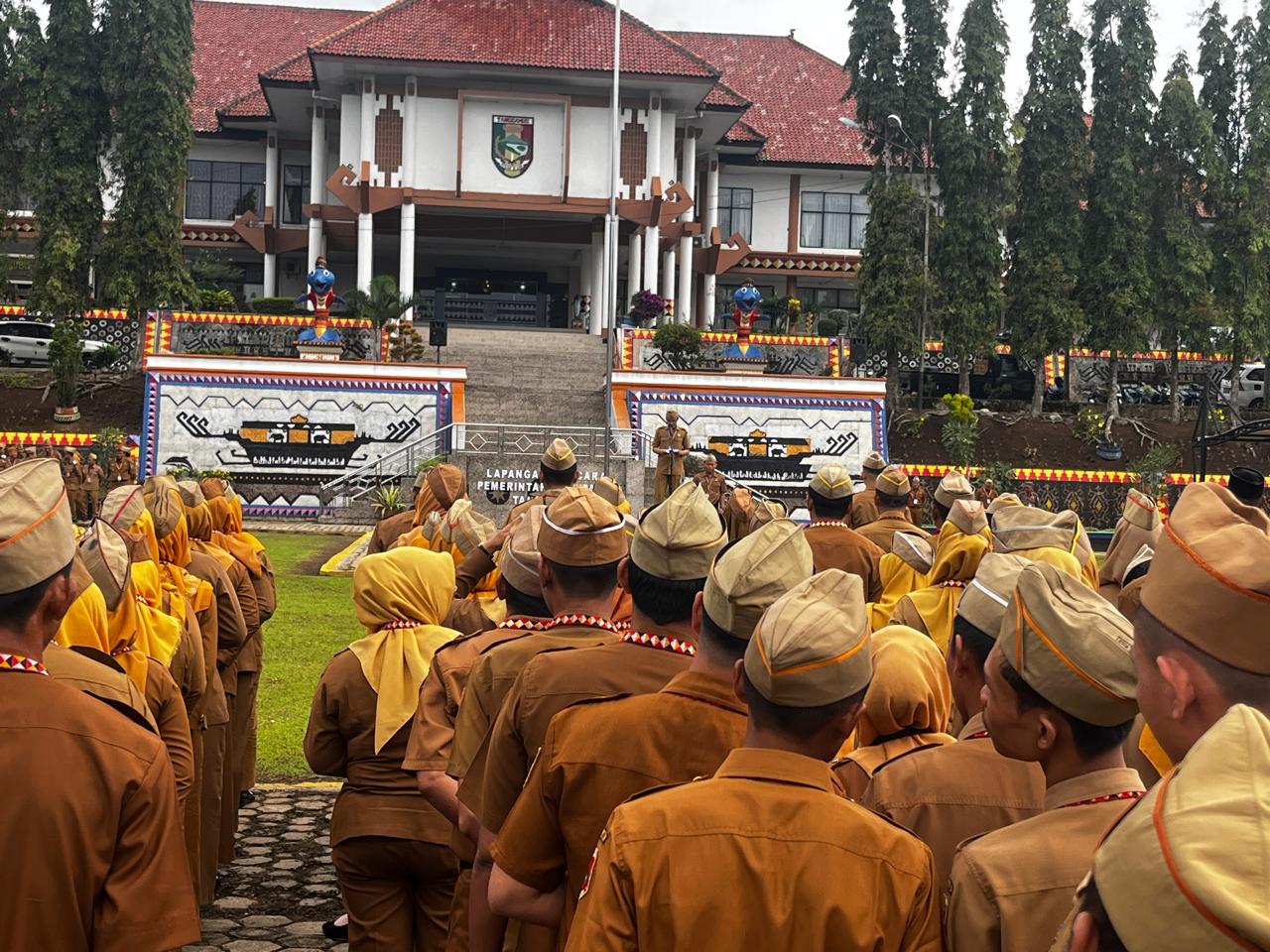Gelar Apel Rutin, Pemkab Tanggamus Targetkan 850 Ribu Kunjungan Wisatawan 