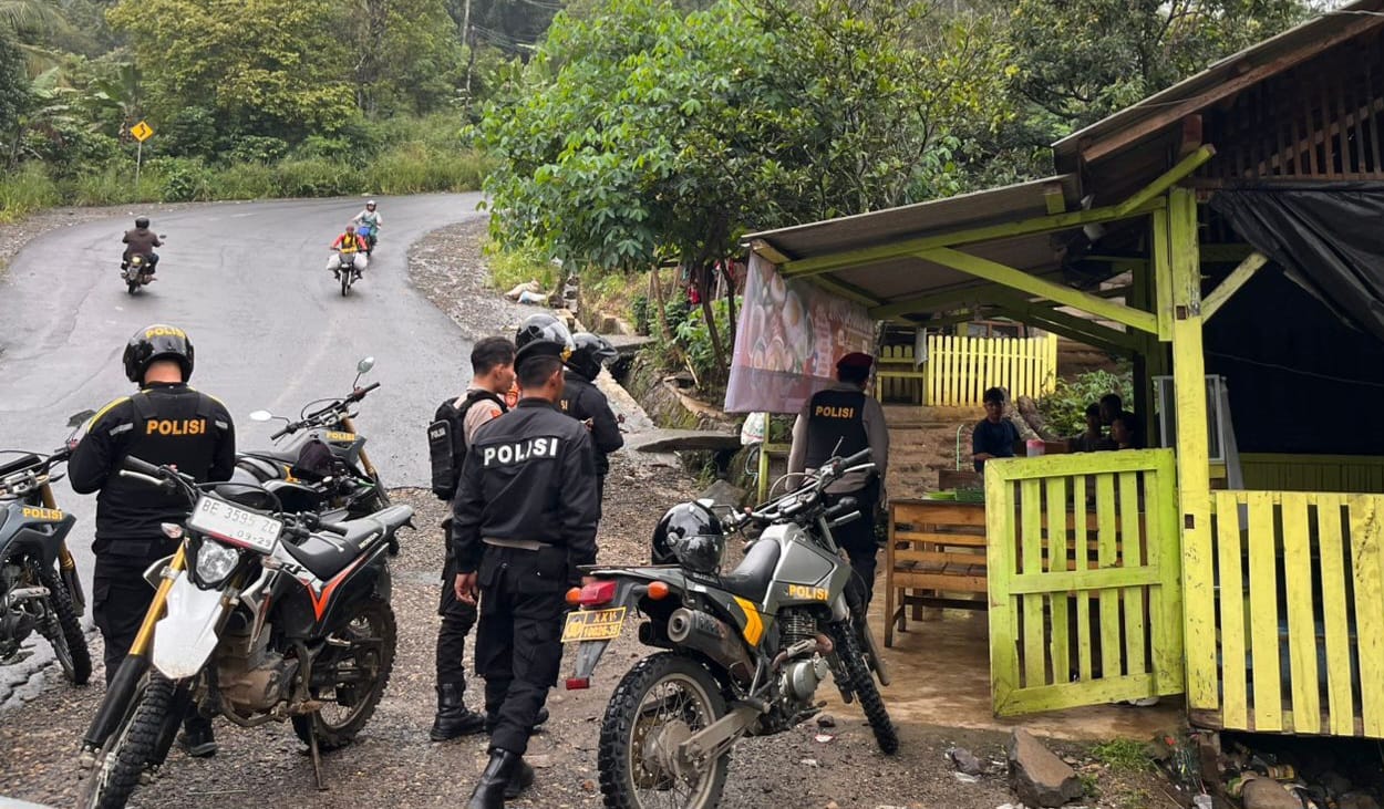 Tim Patroli Perintis Presisi Polres Tanggamus Sambangi Ulu Belu dan Dua Kecamatan Lain