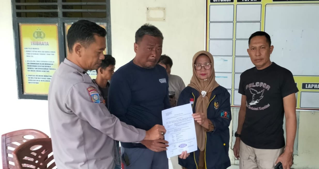 Sering Meresahkan Hingga Buka Busana, Pria Diduga ODGJ Diamankan Polsek Kota Agung di Area SD Kapuran Pasar Madang
