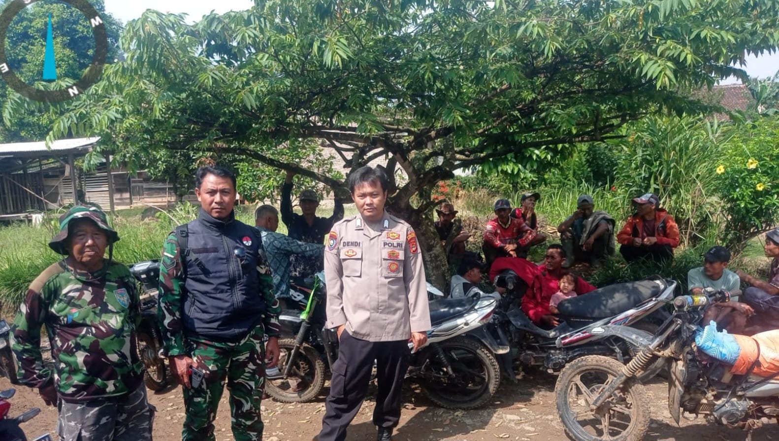 Respon Cepat Polsek Pulau Panggung Lakukan Pencarian Lansia Hilang di Ulu Belu