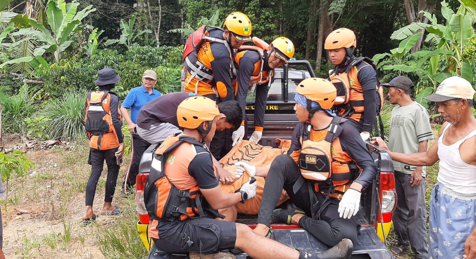 Polsek Pulau Panggung Identifikasi Jenazah Pemuda Tenggelam di Waduk Batu Tegi