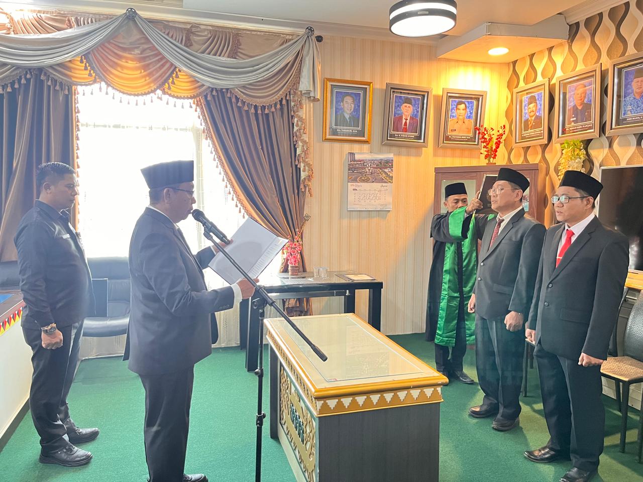 Pelantikan Susulan, Yasmiransyah Resmi Jabat Sekretaris BKAD Tanggamus