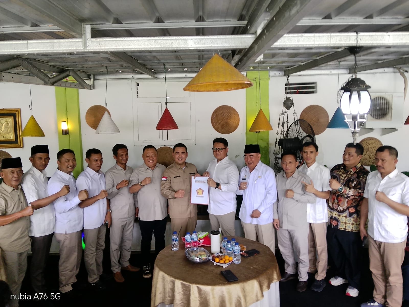 Rangga Putra Hakim Resmi Gantikan Mukhlis Basri Sebagai Ketua DPC Gerindra Tanggamus
