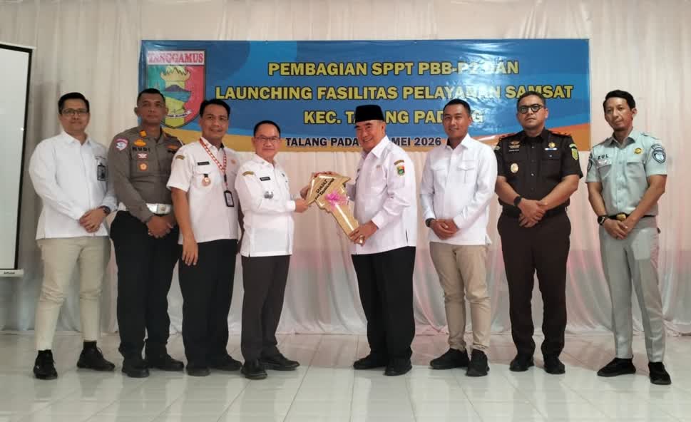 Bupati Tanggamus Resmi Luncurkan Unit Fasilitas Pelayanan Samsat Talang Padang