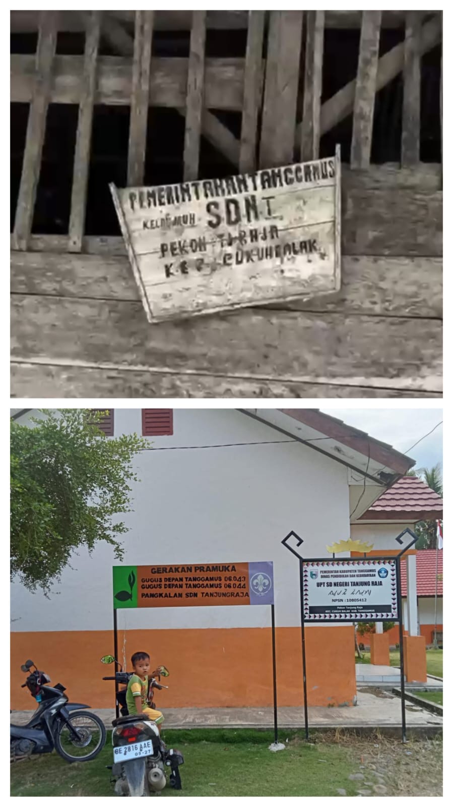 SDN 1 Tanjung Raja Viral, Kadis Pendidikan Tanggamus : Sekolah Itu Ruang Kelas Jauh, Sekolah Induk Bangunannya Permanen!