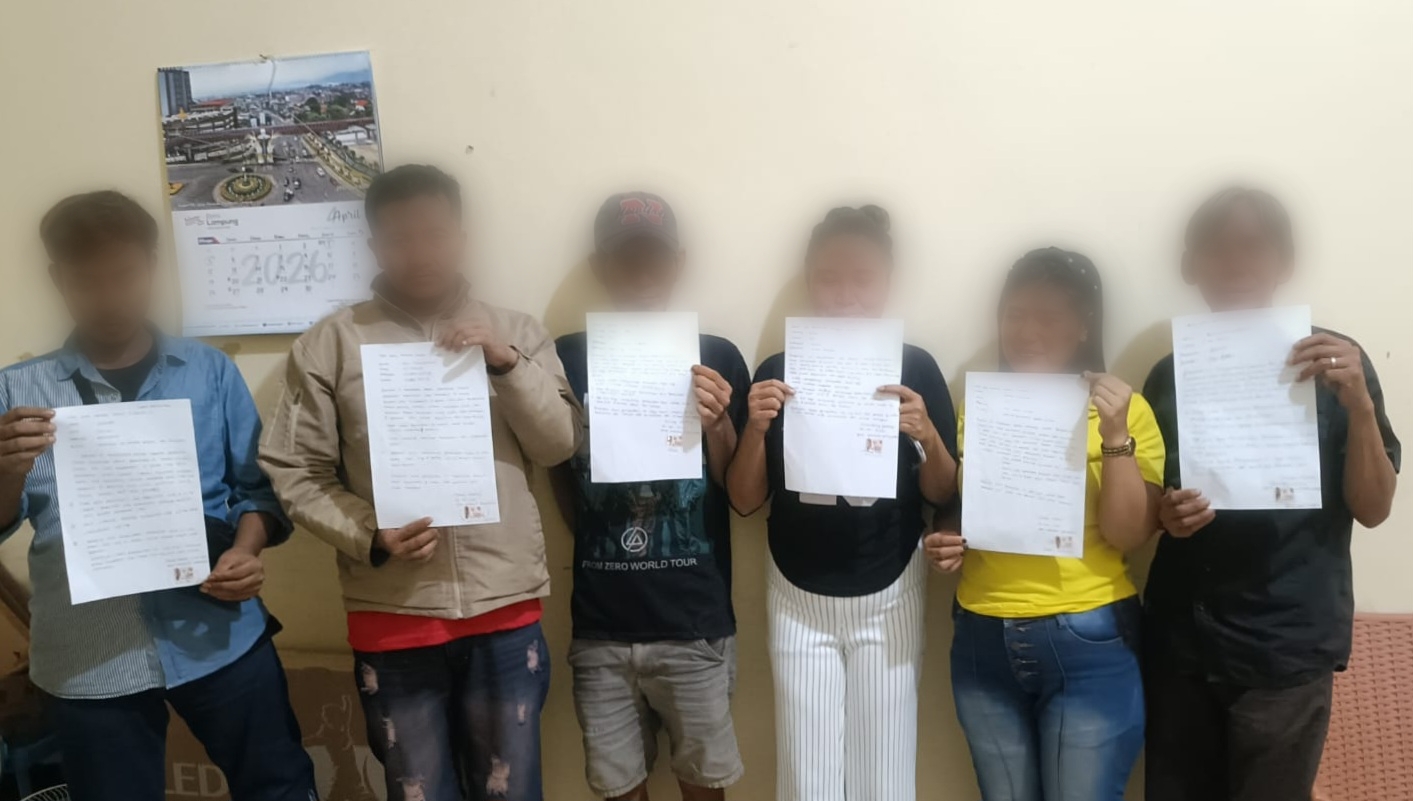 Respon Laporan Warga, Polsek Talang Padang Gerebek Lokasi Dugaan Prostitusi dan Pesta Miras