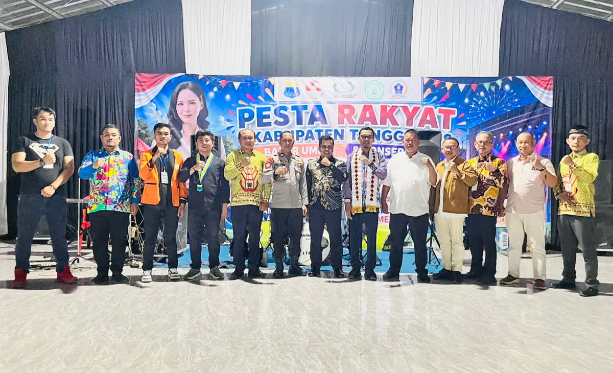Wakil Bupati Tanggamus Agus Suranto Hadiri Pesta Rakyat 2026