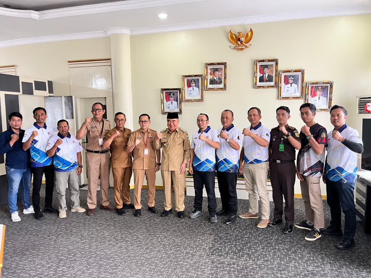 Temui Bupati, Perbakin Tanggamus Pinjam Lapangan Pemkab Untuk Event Kejari Open Championship 2026