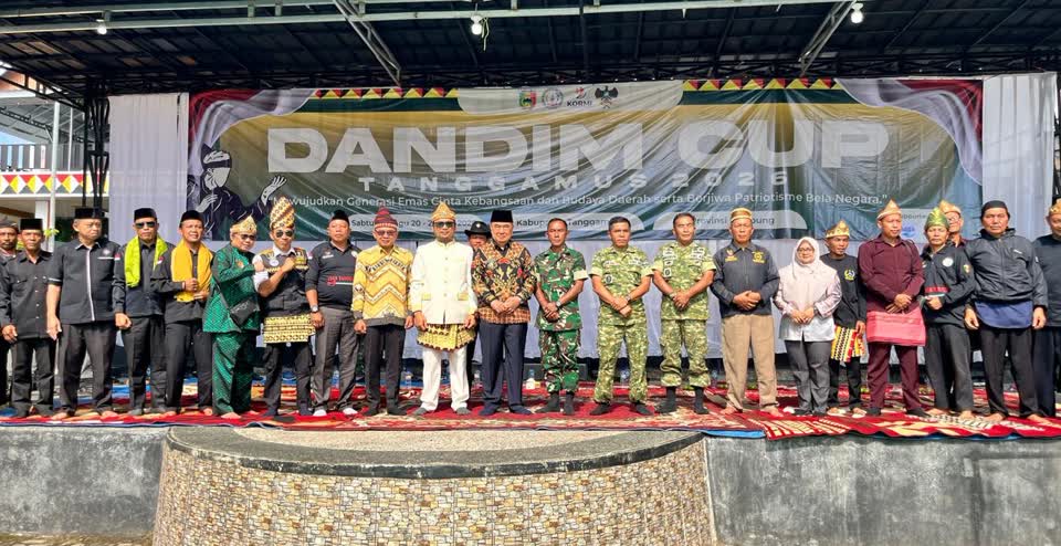 Bupati Tanggamus Buka Turnamen Pencak Silat Seni Budaya Dandim Cup 2026.