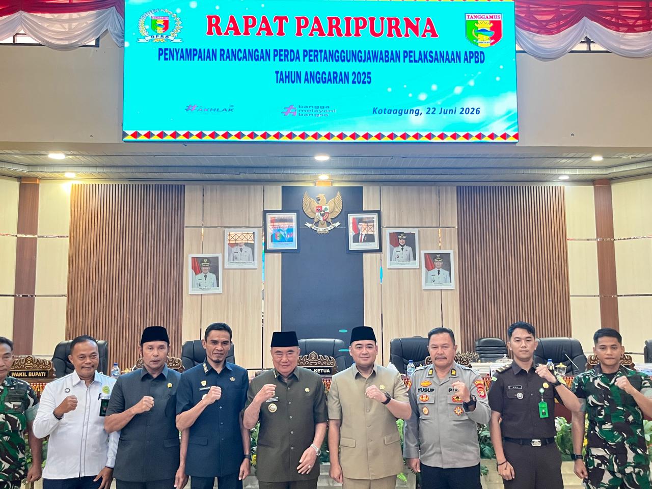 Bupati Jalan Lurus : APBD Tanggamus 2025 Surplus Rp81,8 Miliar