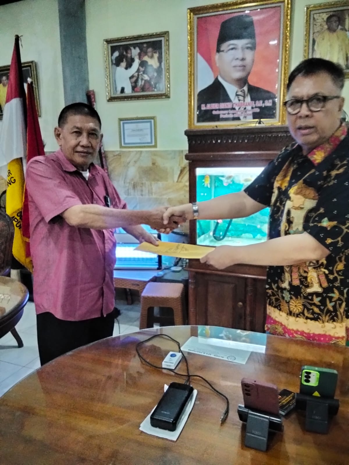 Alzier Dianis Thabrani Resmi Tunjuk Mutaim Jadi Ketua SOKSI Tanggamus