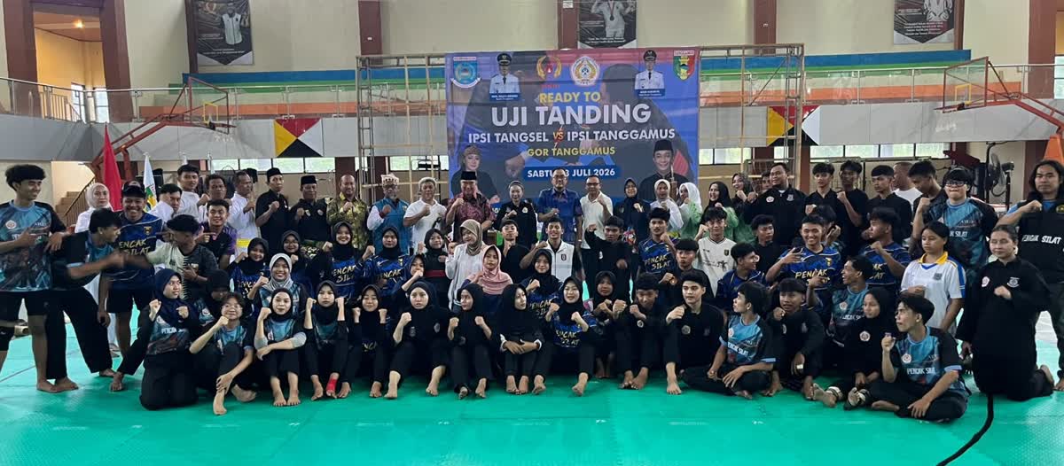 Persiapan Porprov, KONI Tanggamus Undang IPSI Kota Anggrek Uji Tanding Vs IPSI Tanggamus