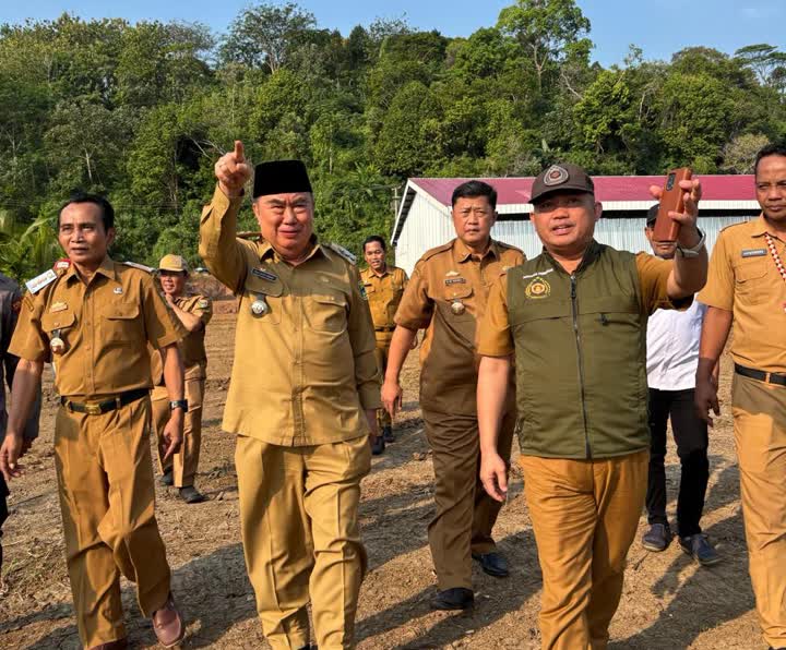 Terima Bantuan Pemerintah Turki, Bupati Tanggamus Tinjau Kesiapan Lokasi Pembangunan Pabrik Garam Program Pugar