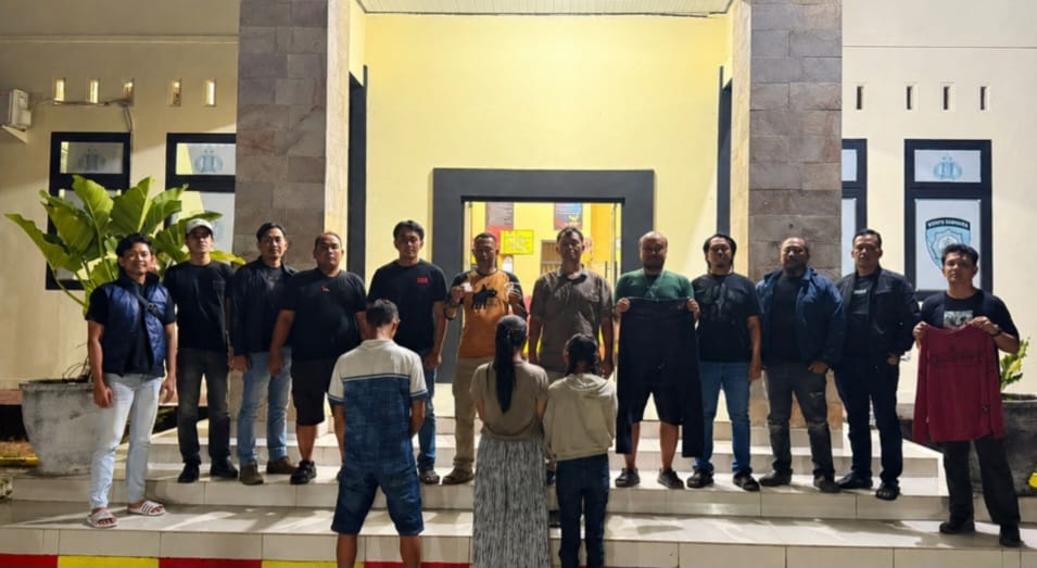 Tangkap Pelaku Pengeroyokan, Polsek Kota Agung dan Tekab 308 Presisi Polres Tanggamus Amankan Satu Pria, Dua Wanita serta Diduga Narkoba