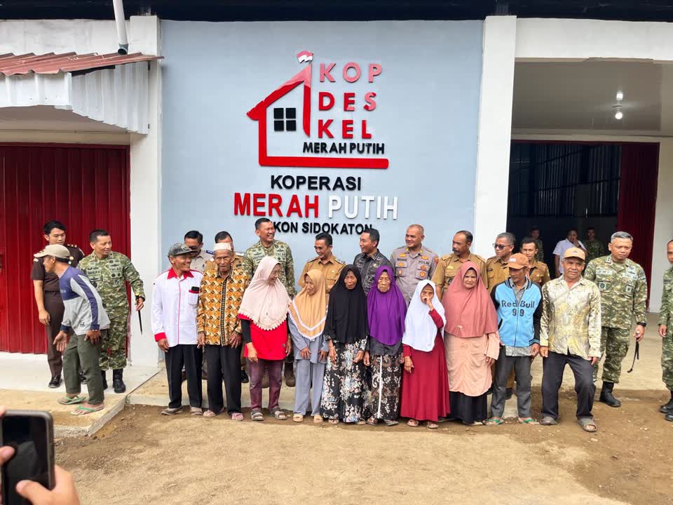 Viral di Medsos, Pangdam XXI/Radin Inten Tinjau Kopdes Viral Sidokaton di Kabupaten Tanggamus