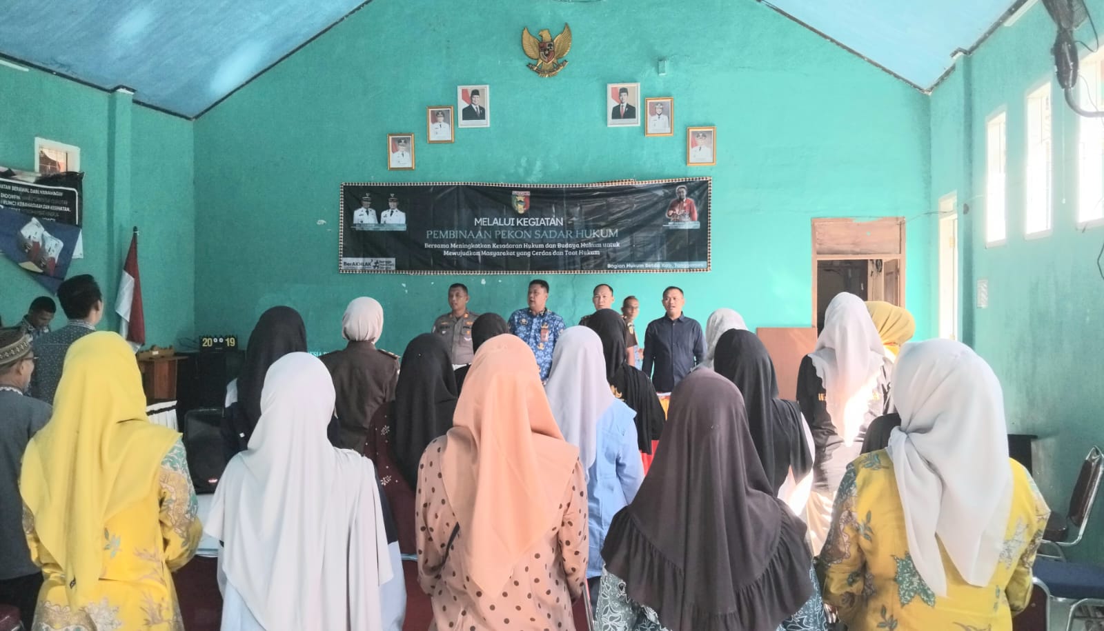 Satlantas Polres Tanggamus Edukasi Warga Lewat Pembinaan Pekon Sadar Hukum di Gisting