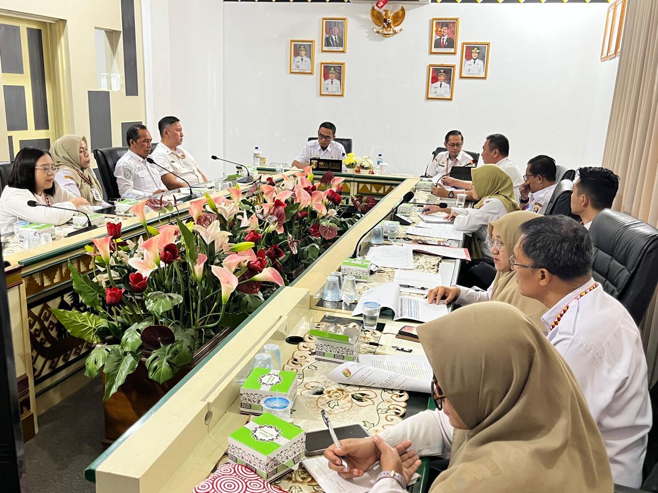 Pimpin Rapat Persiapan Pembangunan dan Pencanangan Zona Integritas, Wabup Tanggamus Tekankan Seluruh OPD Wujudkan WBK dan WBBM