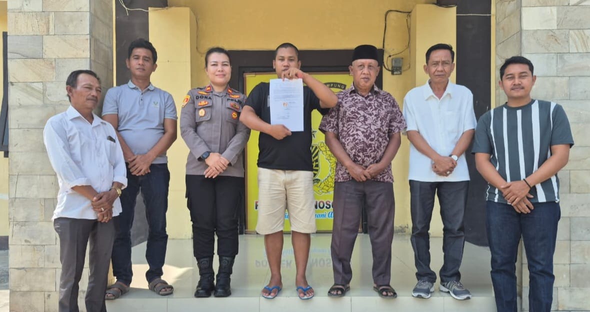 Sambangi Mapolsek Wonosobo, Terduga Pelaku Video Viral Premanisme di Jalur Suoh Jalani Pembinaan dan Wajib Lapor