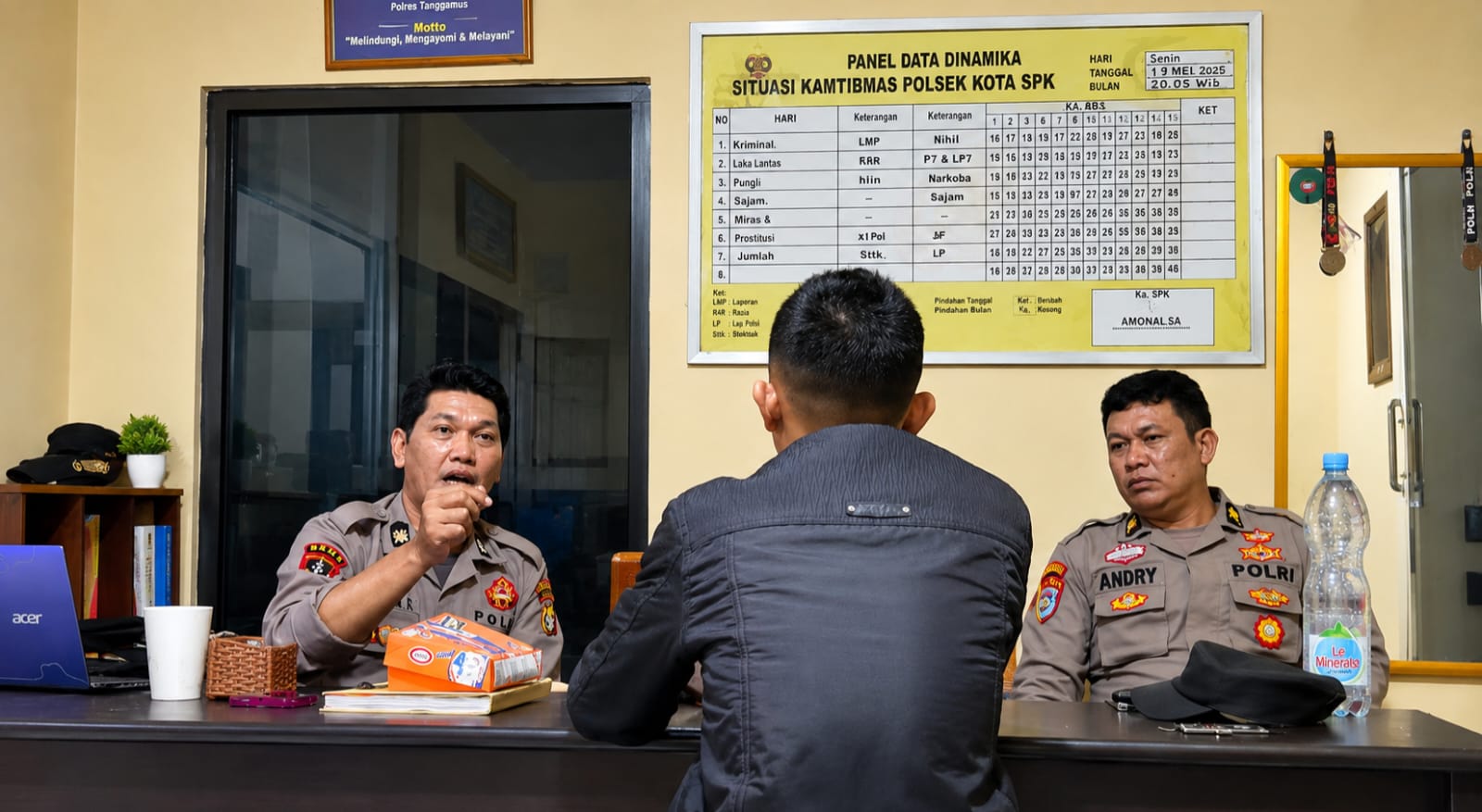 Diduga Aniaya Wanita, Agus Munada Resmi Dilaporkan ke Polsek Talang Padang, Kapolsek : AM Bukan Anggota DPRD Aktif