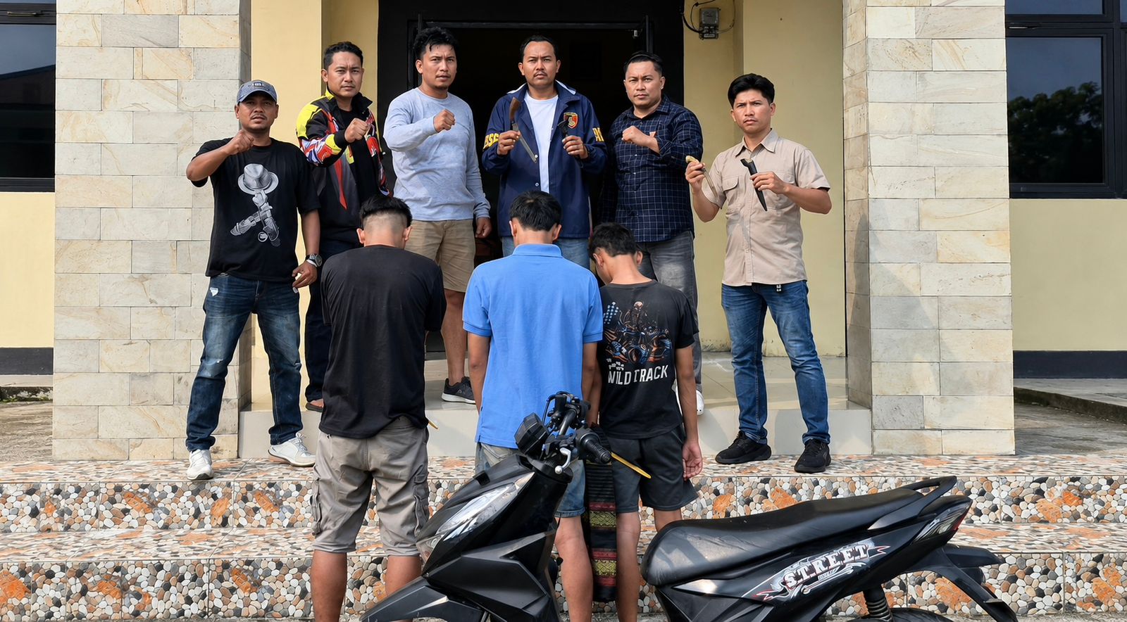 Polsek Wonosobo Tangkap Tiga Terduga Pelaku Curas Sopir Truk
