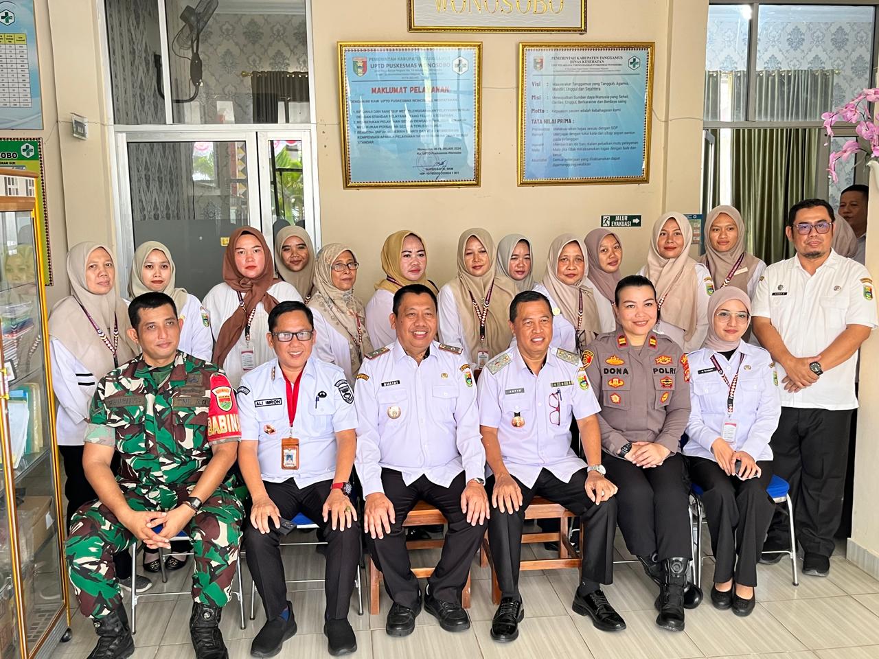 Tinjau Faskes dan Evaluasi Pelayanan Publik, Sekda Tanggamus Kunker ke Wonosobo