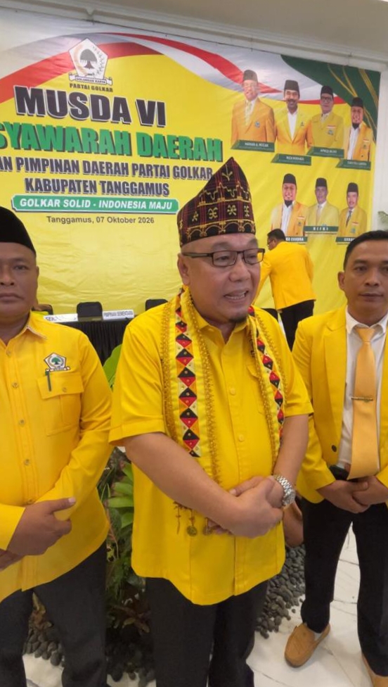Musda Gisting Kalah Mentereng dari Musda Bulok, Tony Eka Candra : Waktu Itu Biaya Dibebankan Kepada Agus Ciek